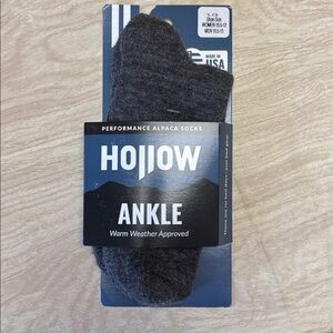 HOLLOW ANKLE SOCKS, GREY - Multiple Available